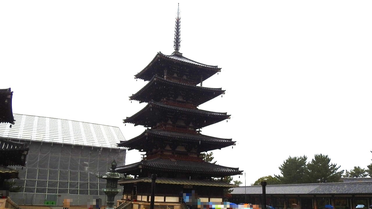 奈良　法隆寺