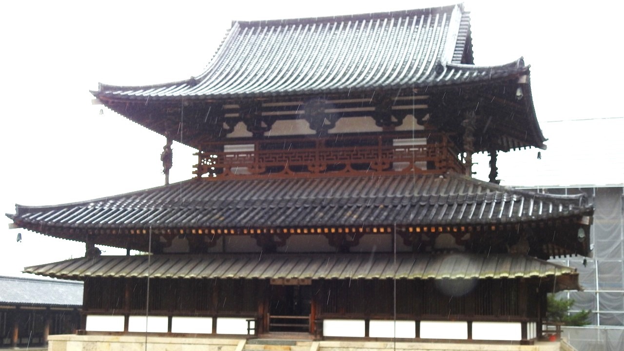 奈良　法隆寺