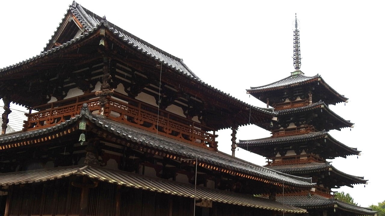 奈良　法隆寺