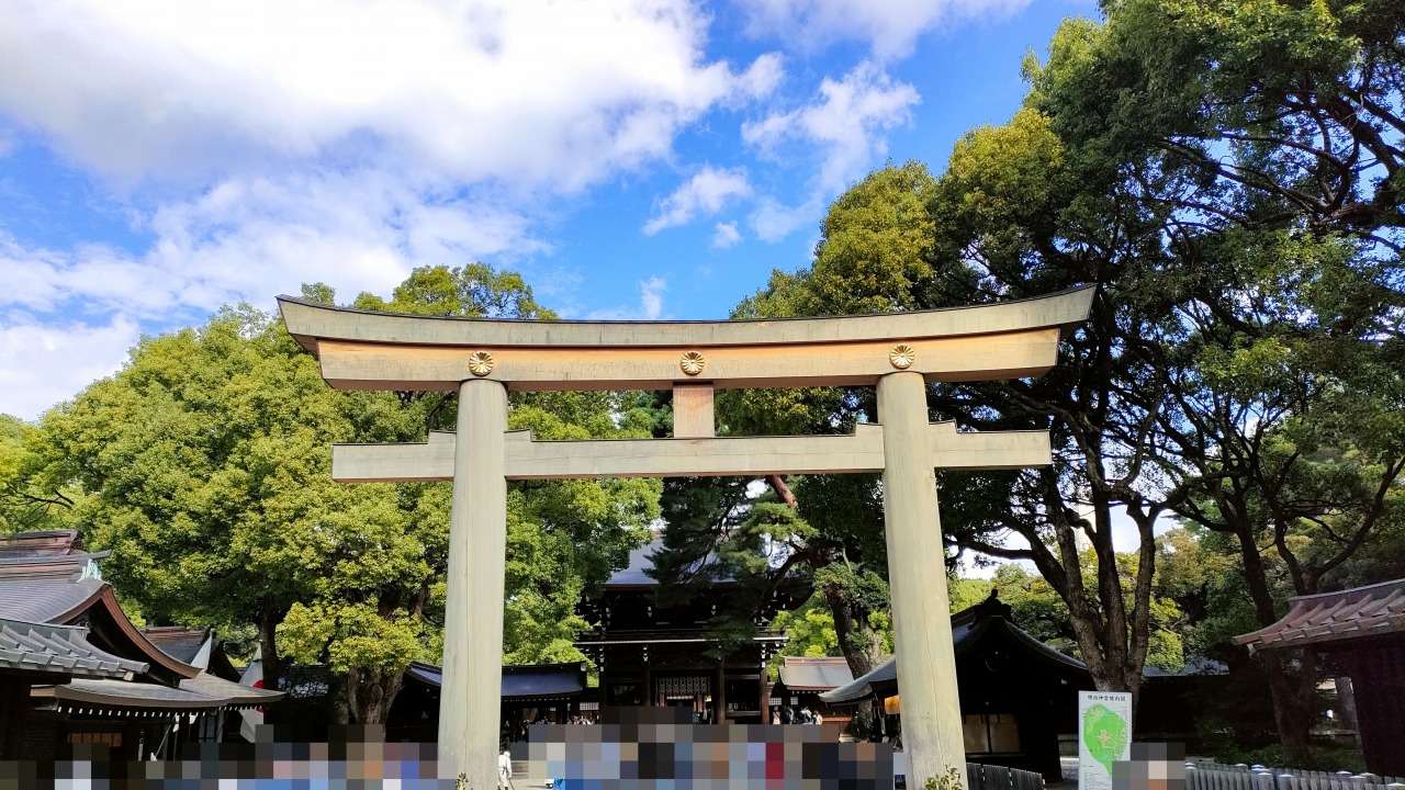 明治神宮　鳥居