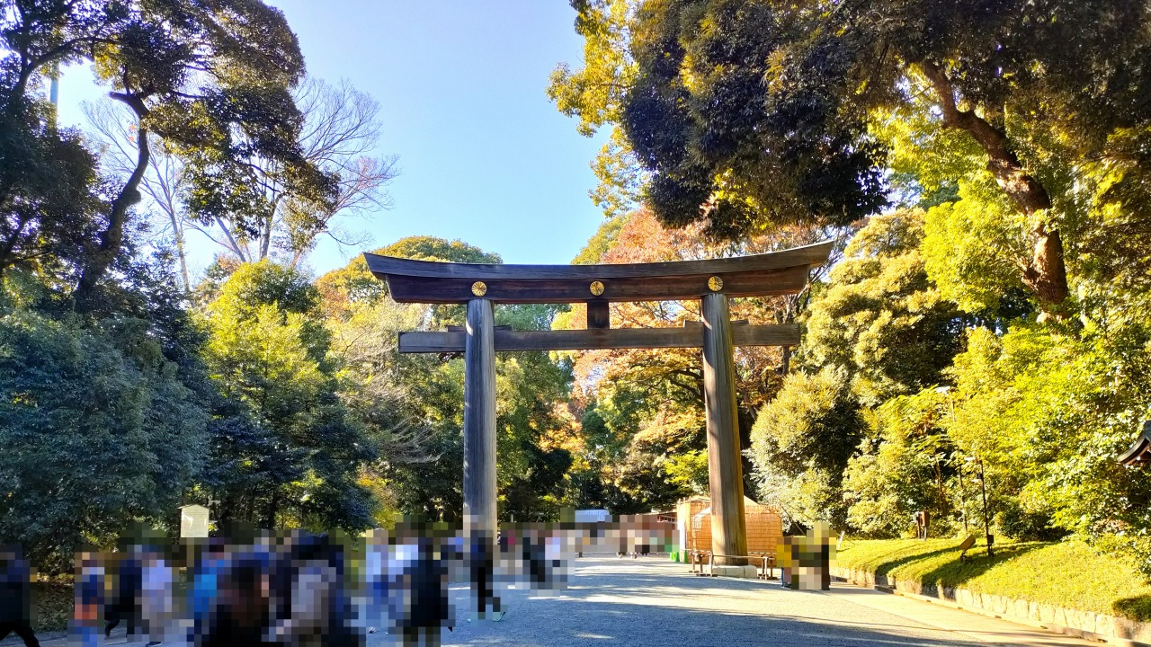 明治神宮　鳥居