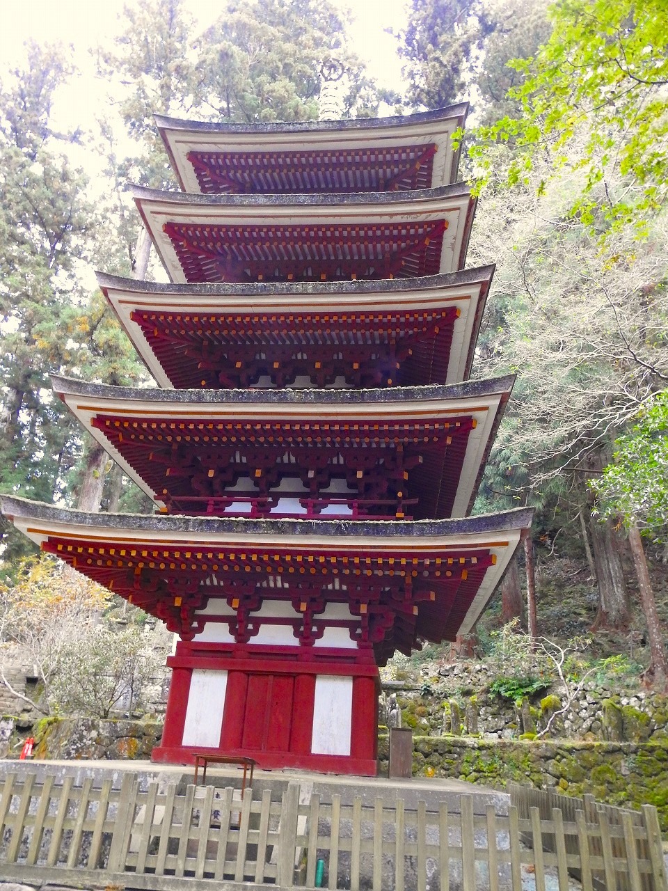 女人高野　室生寺　五重塔