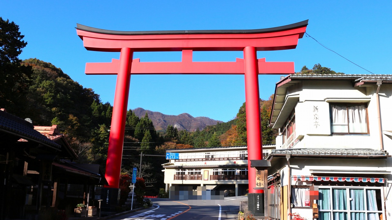 榛名神社　大鳥居