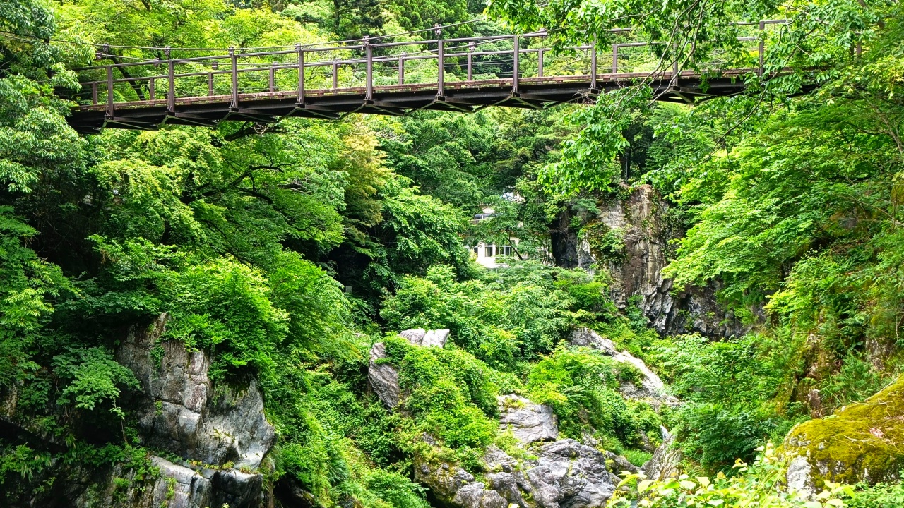 鳩ノ巣渓谷 鳩ノ巣小橋(はとのすこはし)