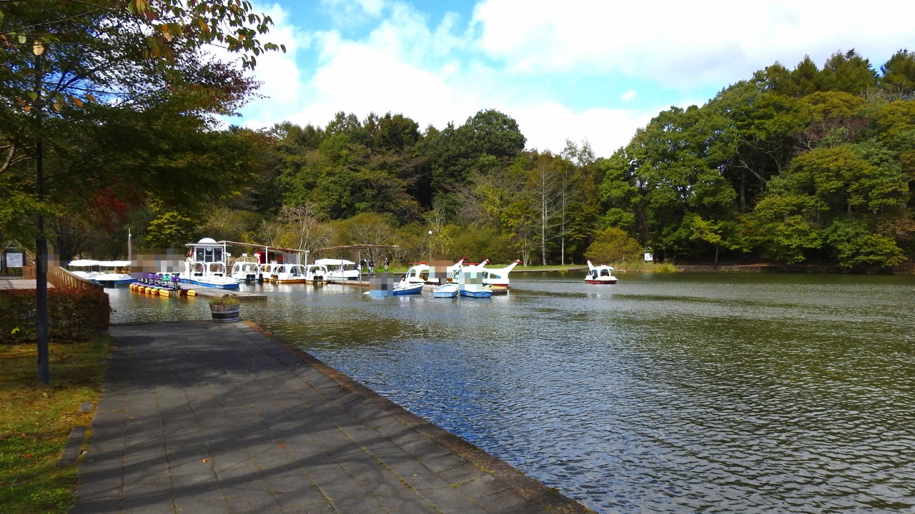 軽井沢 タリアセン 塩沢湖