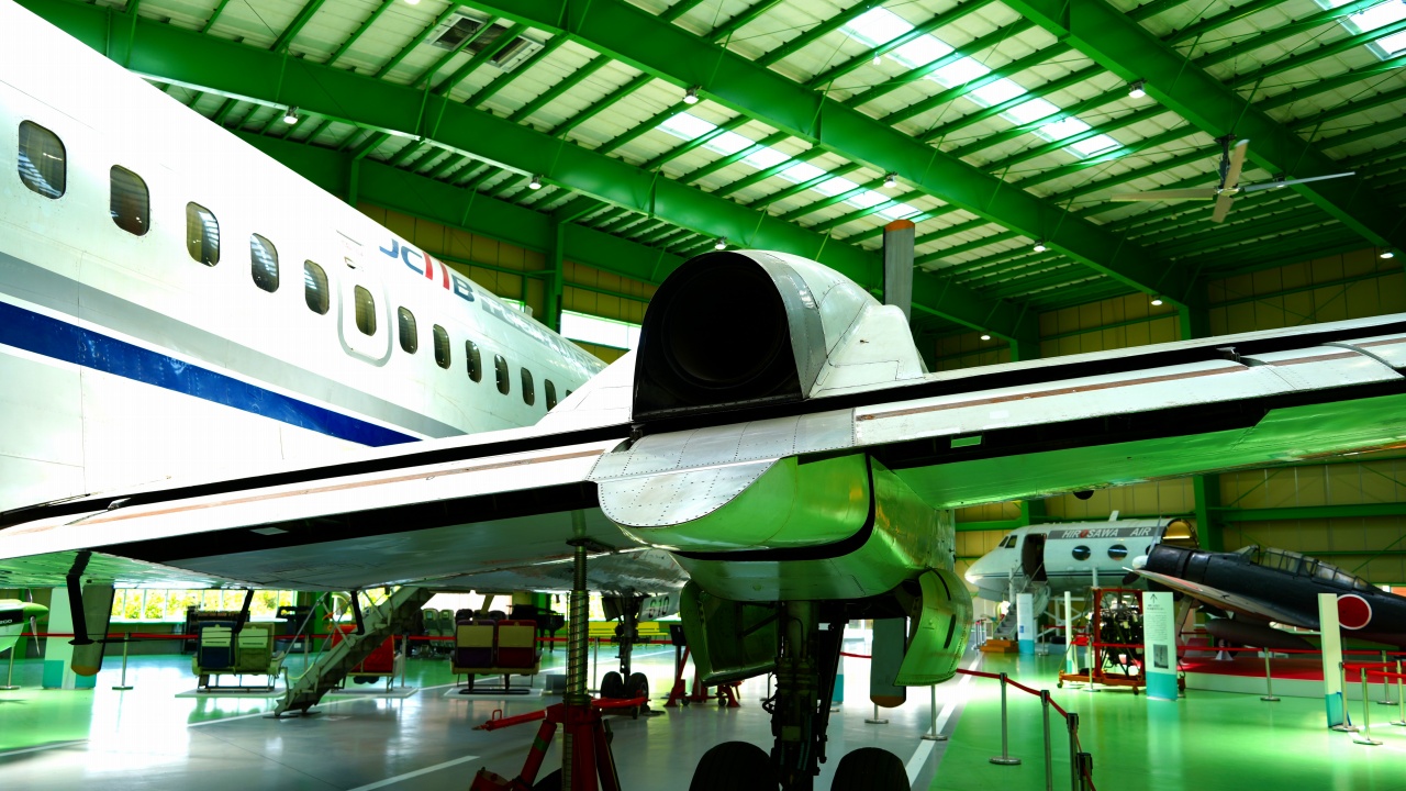 YS-11 JA8610　国産ターボプロップ双発輸送機　日本航空機製造　1964年製造　国立科学博物館　所蔵・保管