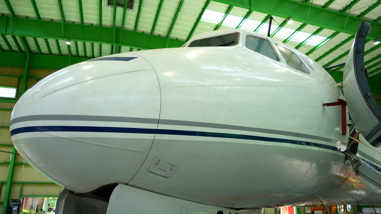 YS-11 JA8610　国産ターボプロップ双発輸送機　日本航空機製造　1964年製造　国立科学博物館　所蔵・保管