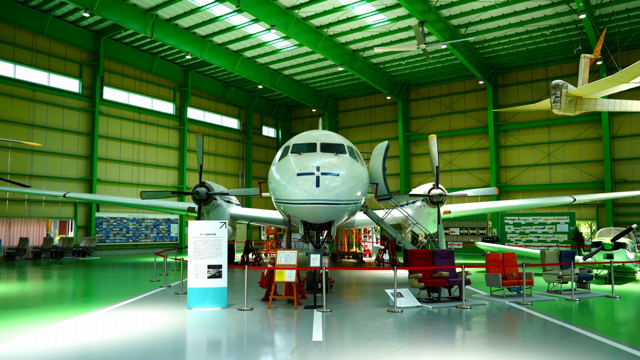 YS-11 JA8610　国産ターボプロップ双発輸送機　日本航空機製造　1964年製造　国立科学博物館　所蔵・保管