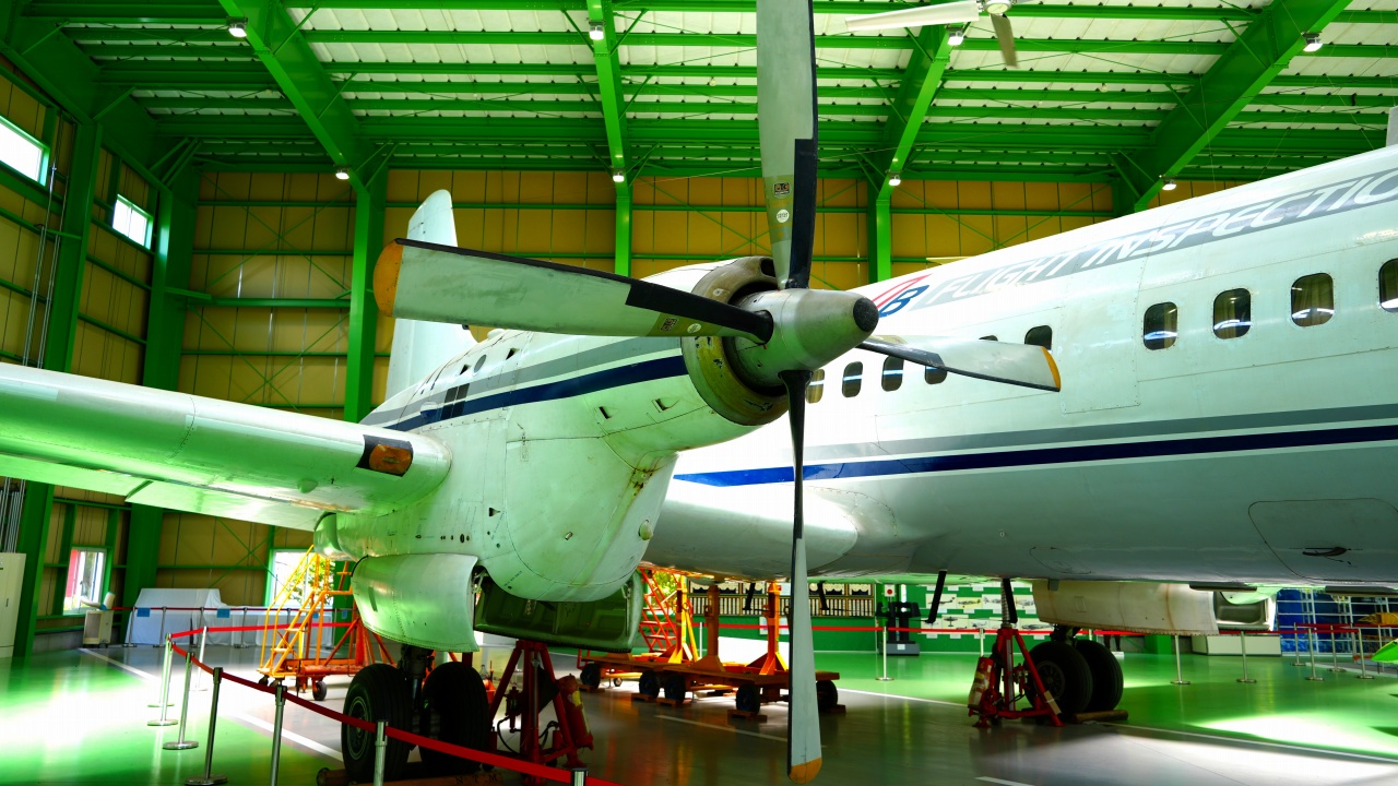 YS-11 JA8610　国産ターボプロップ双発輸送機　日本航空機製造　1964年製造　国立科学博物館　所蔵・保管