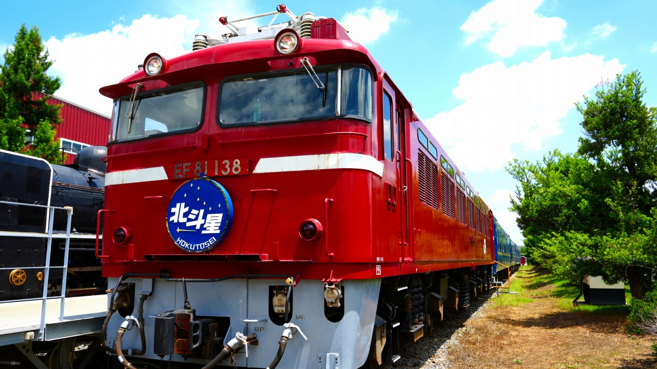 ユメノバ　レールパーク　寝台特別急行列車「北斗星」EF81-138