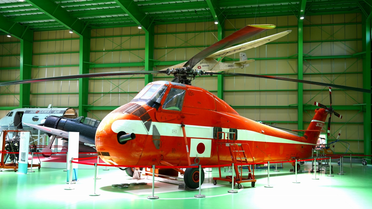 ユメノバ　シコルスキー S-58　1959年南極に残されていた「タロー」「ジロー」を救出