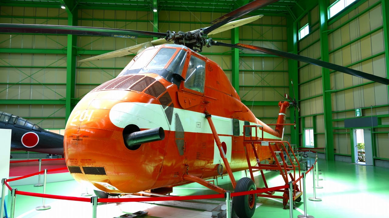 ユメノバ　シコルスキー S-58　1959年南極に残されていた「タロー」「ジロー」を救出