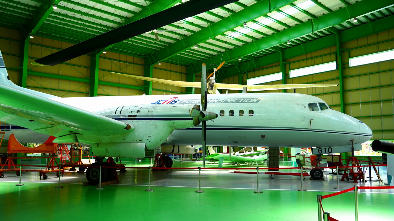 YS-11 JA8610　国産ターボプロップ双発輸送機　日本航空機製造　1964年製造　国立科学博物館　所蔵・保管