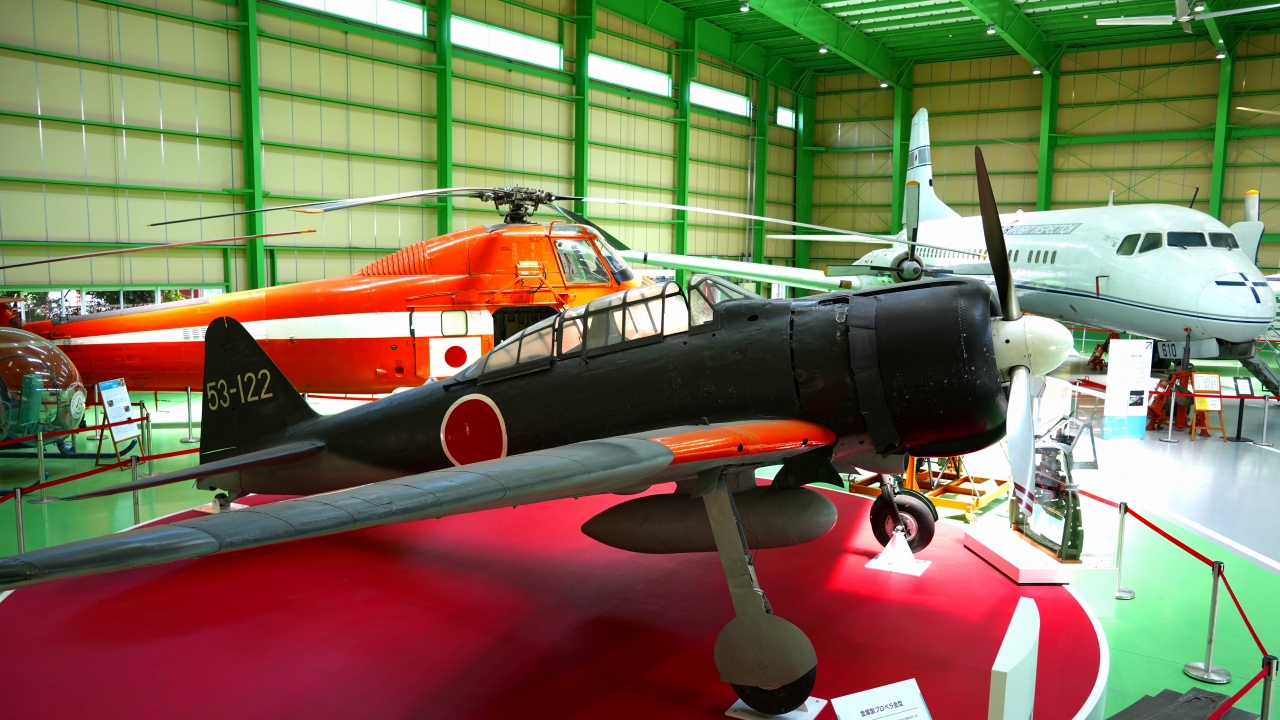 ユメノバ　零式艦上戦闘機（ゼロ戦）21型　国立科学博物館　所蔵