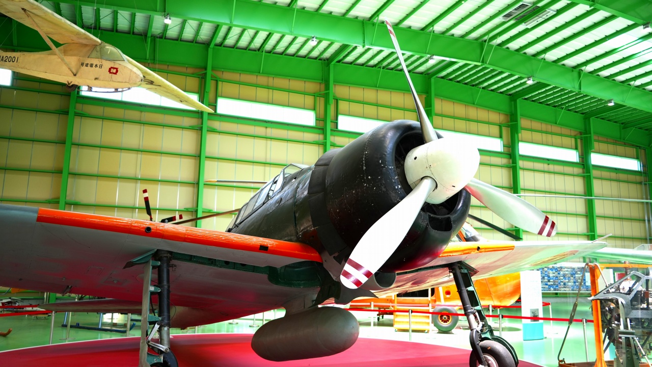 ユメノバ　零式艦上戦闘機（ゼロ戦）21型　国立科学博物館　所蔵