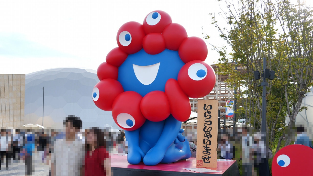 2025年大阪・関西万博　ミャクミャク
