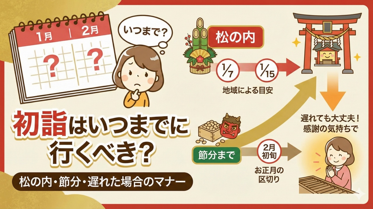 初詣はいつまでに行けばいい？
