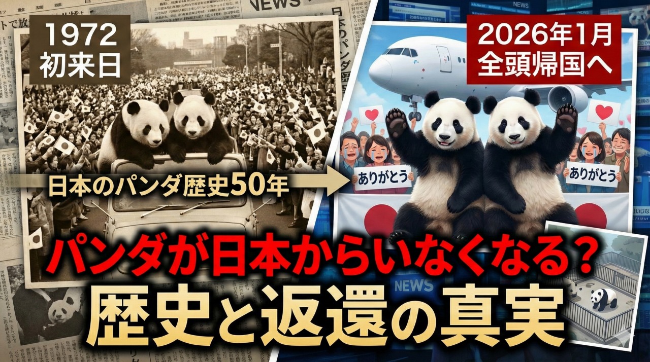パンダの歴史