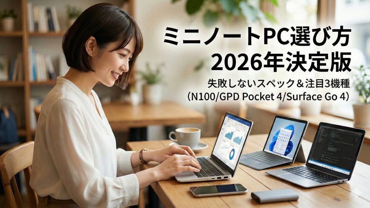 ミニノートPC選び方