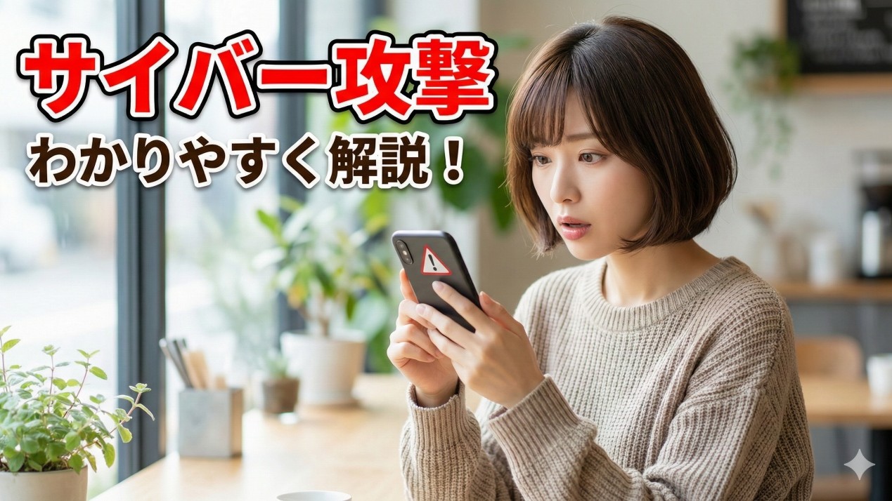 サイバー攻撃をわかりやすく解説