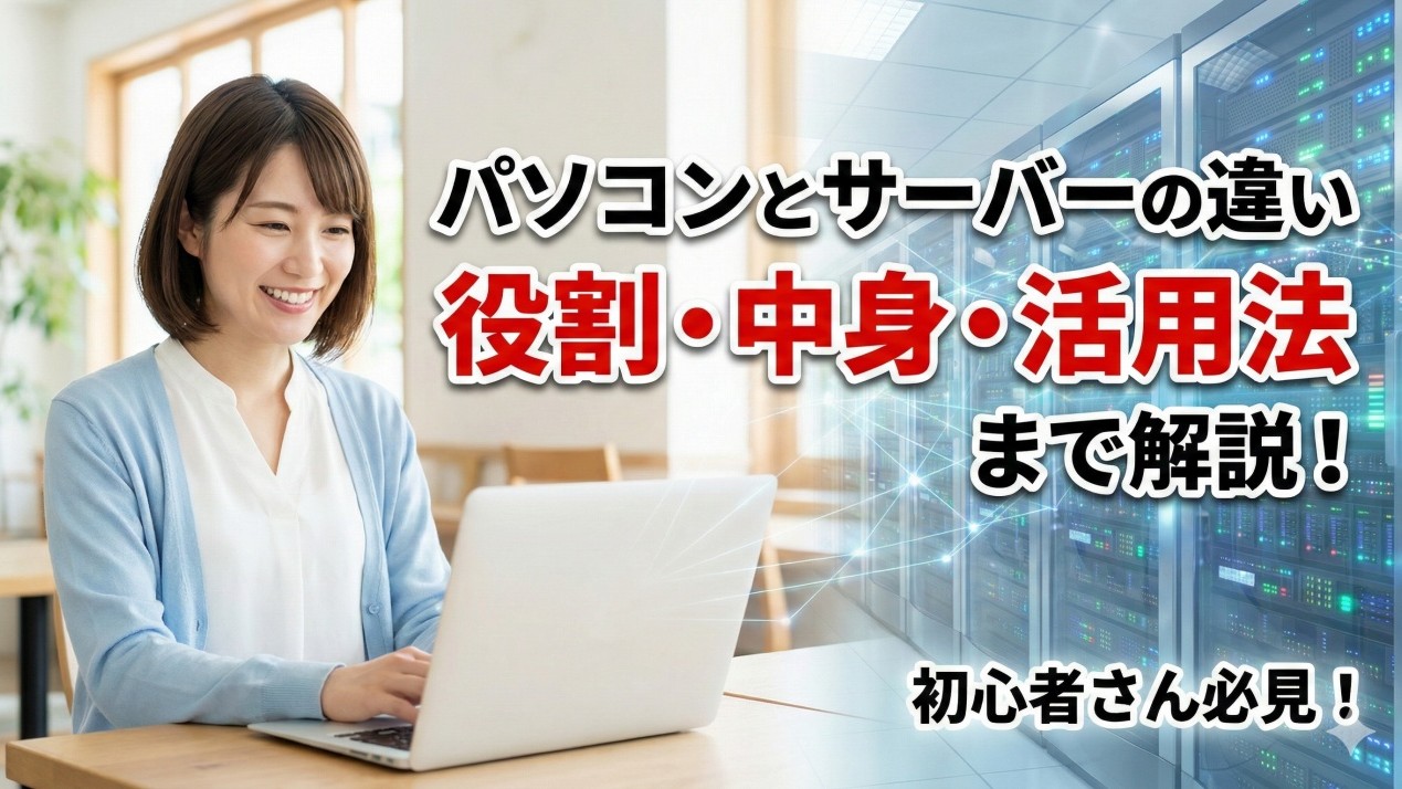 パソコンとサーバーの違い