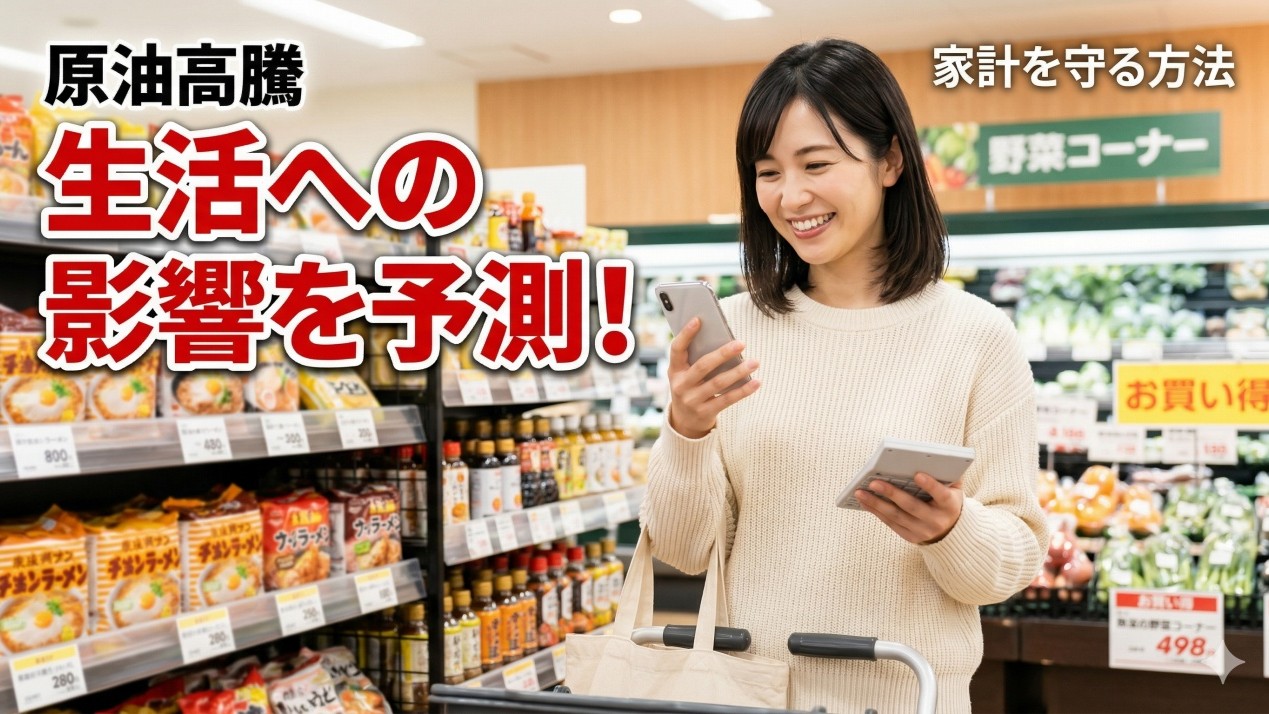 原油高騰のニュースを正しく読み解く！
